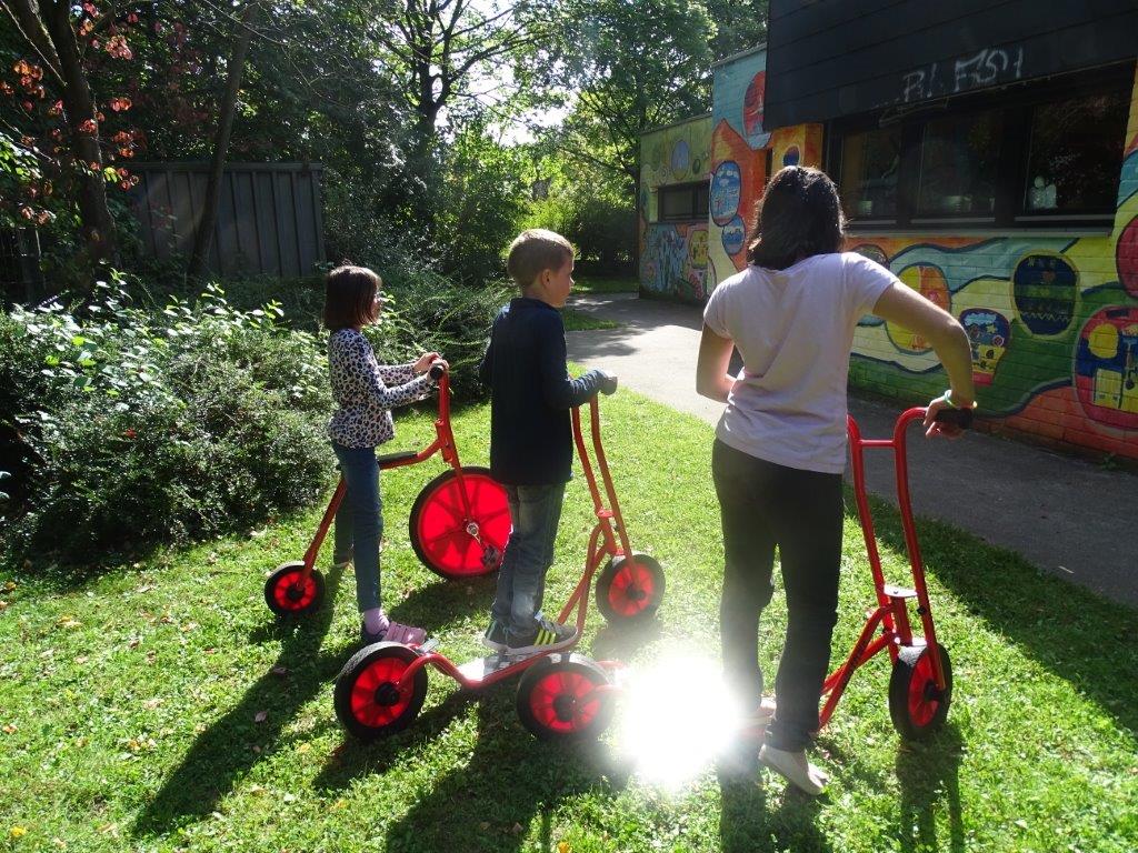 Roller für den Kinderhausgarten